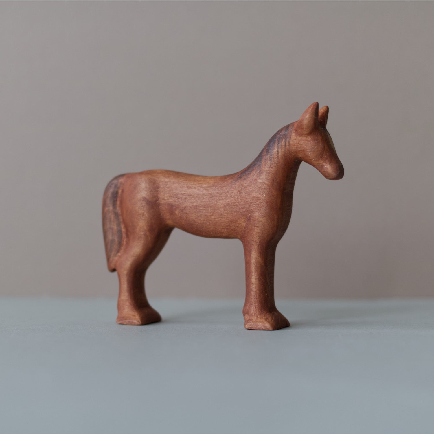 wood horse toy