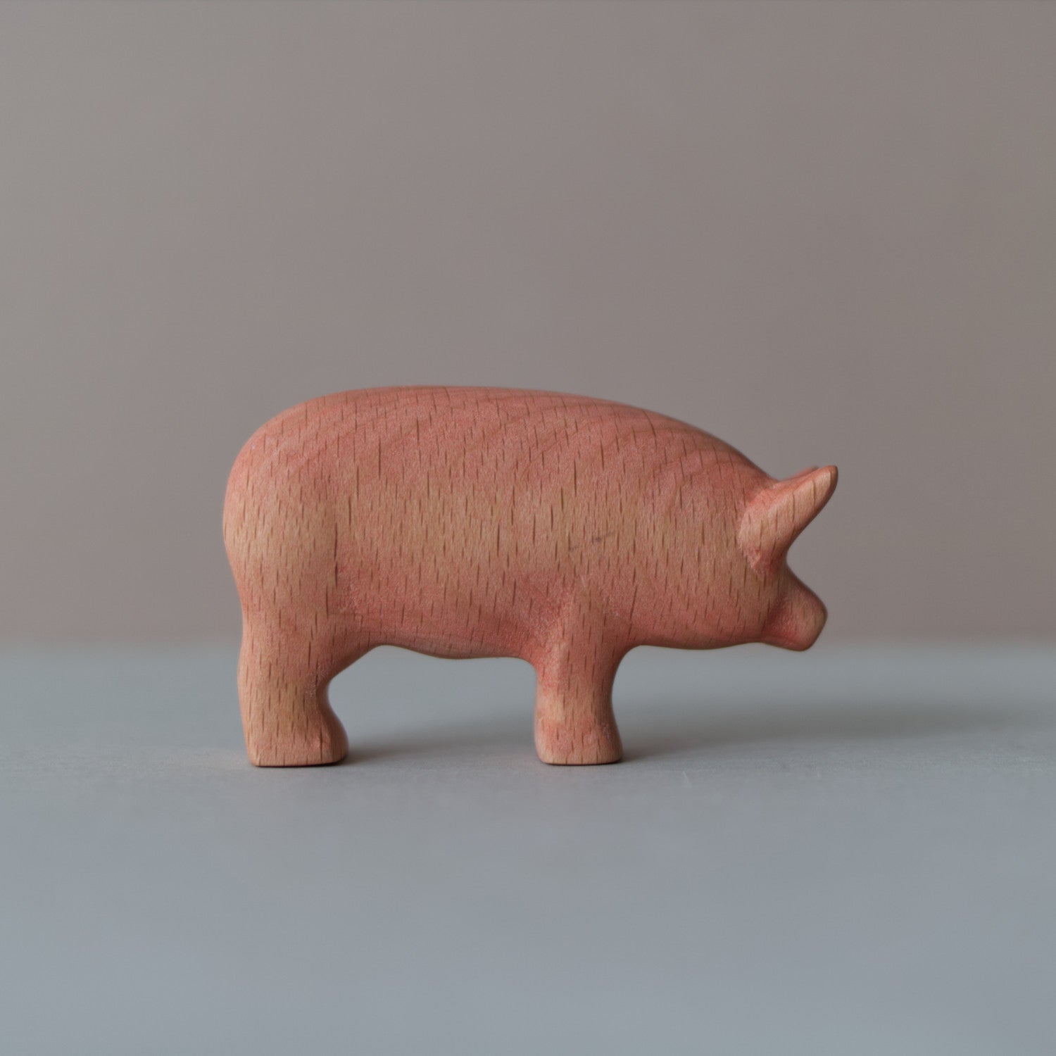 Wooden Pig toy – Happy Little Folks