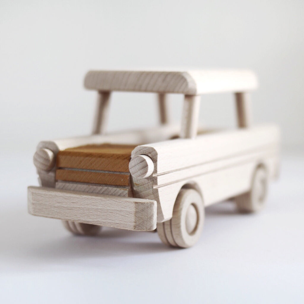 Wooden car toy - handmade toys – Happy 