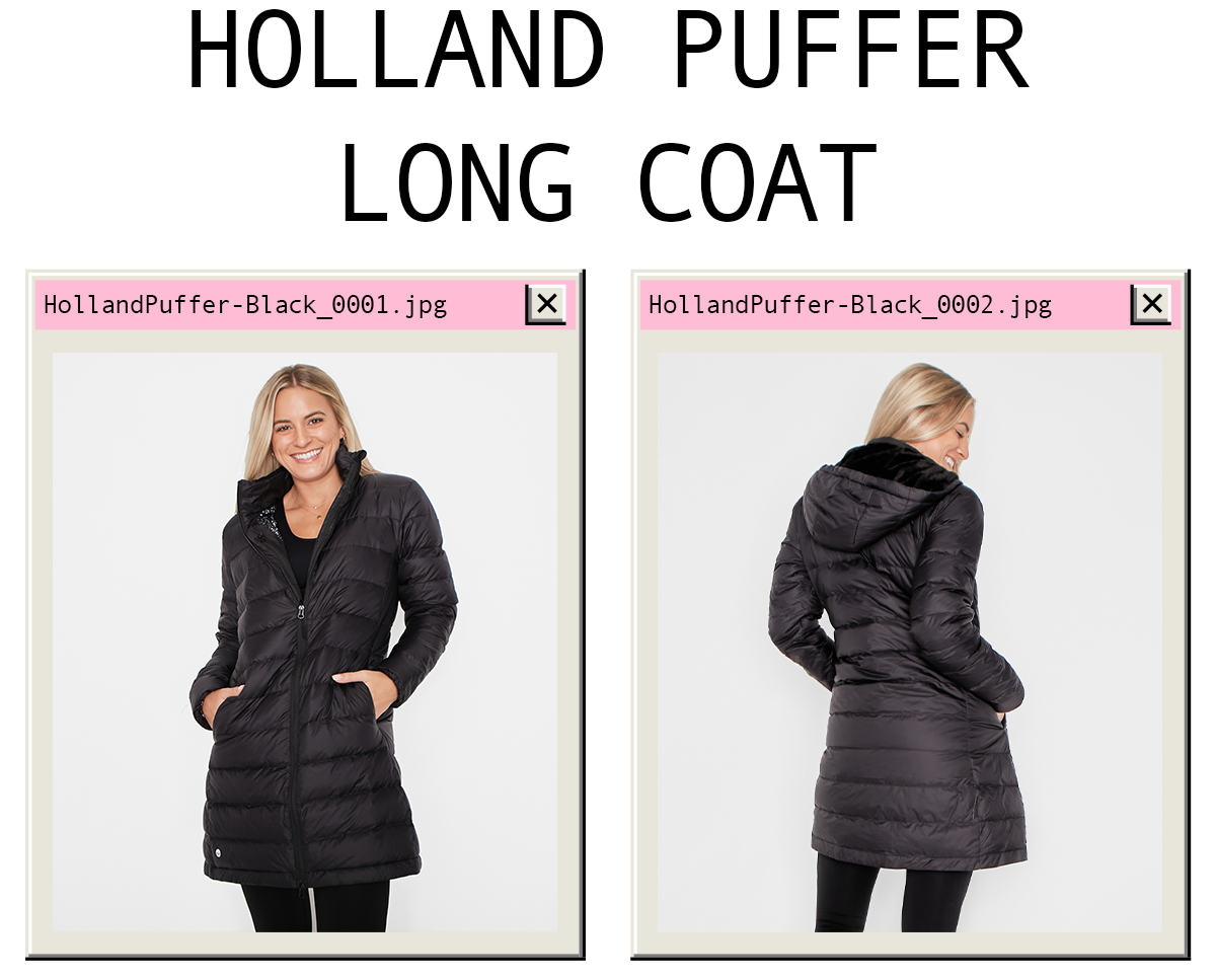 Holland Puffer Long Coat