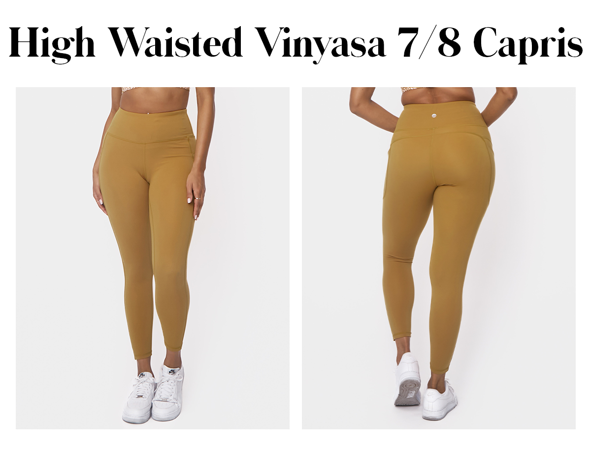 High Waisted Vinyasa 7/8 Capris