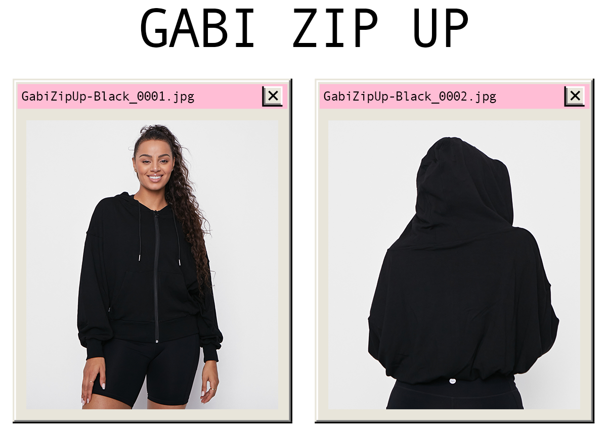 Gabi Zip Up