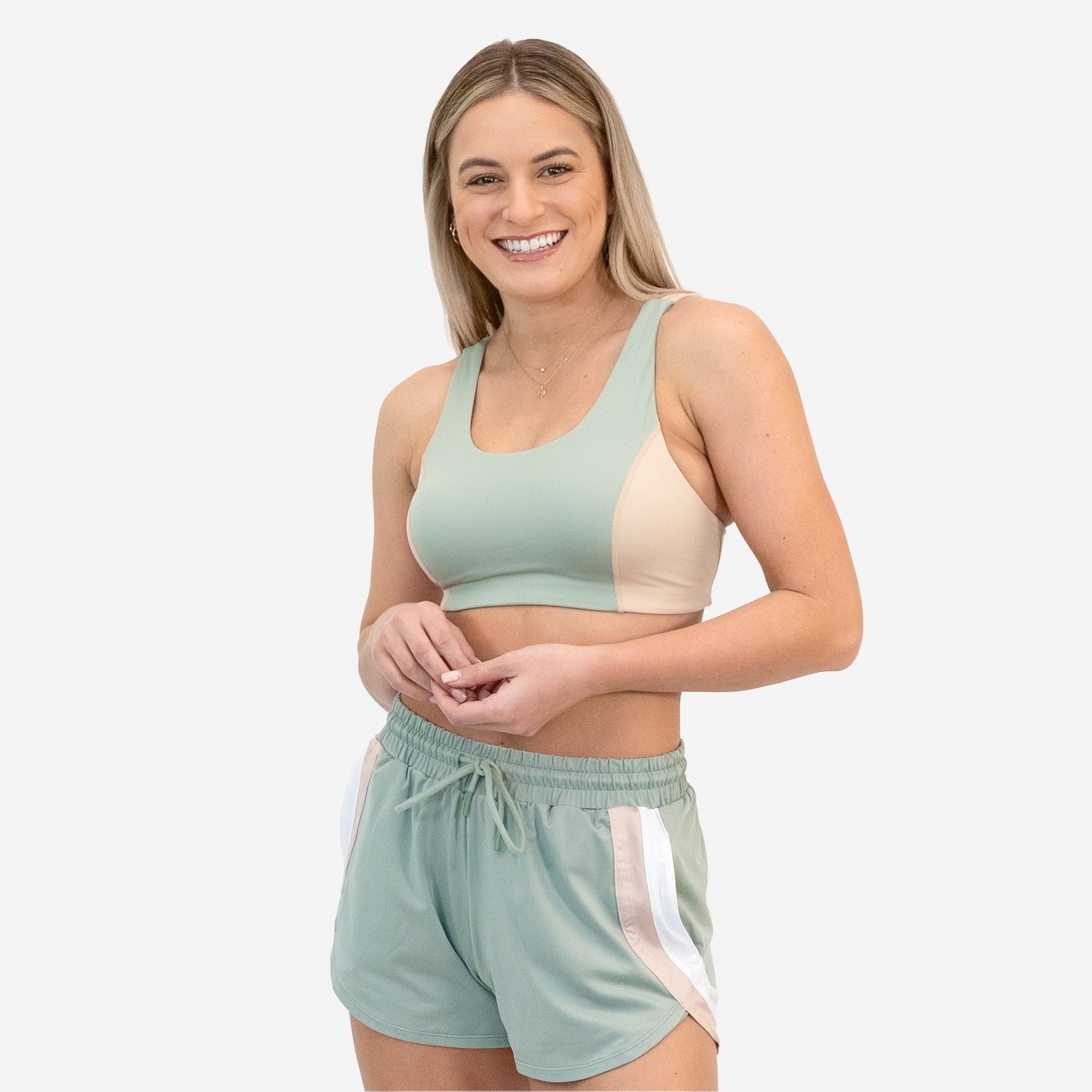 Nursing Sports Bra - Sage, Senita Athletics