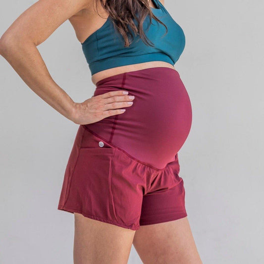 Maternity Rio Shorts (5 in. inseam) - Pacific