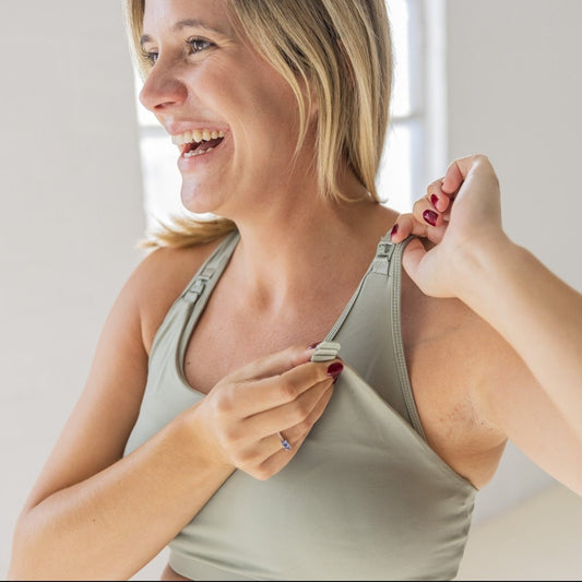 Nursing Sports Bra - Vitality Lilac Sorbet (Sizes B-F) – Natal Active
