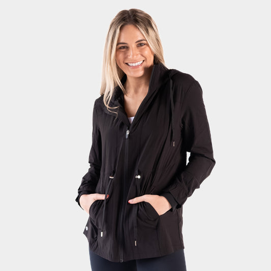 Quilted Jacket - Black – Senita Athletics