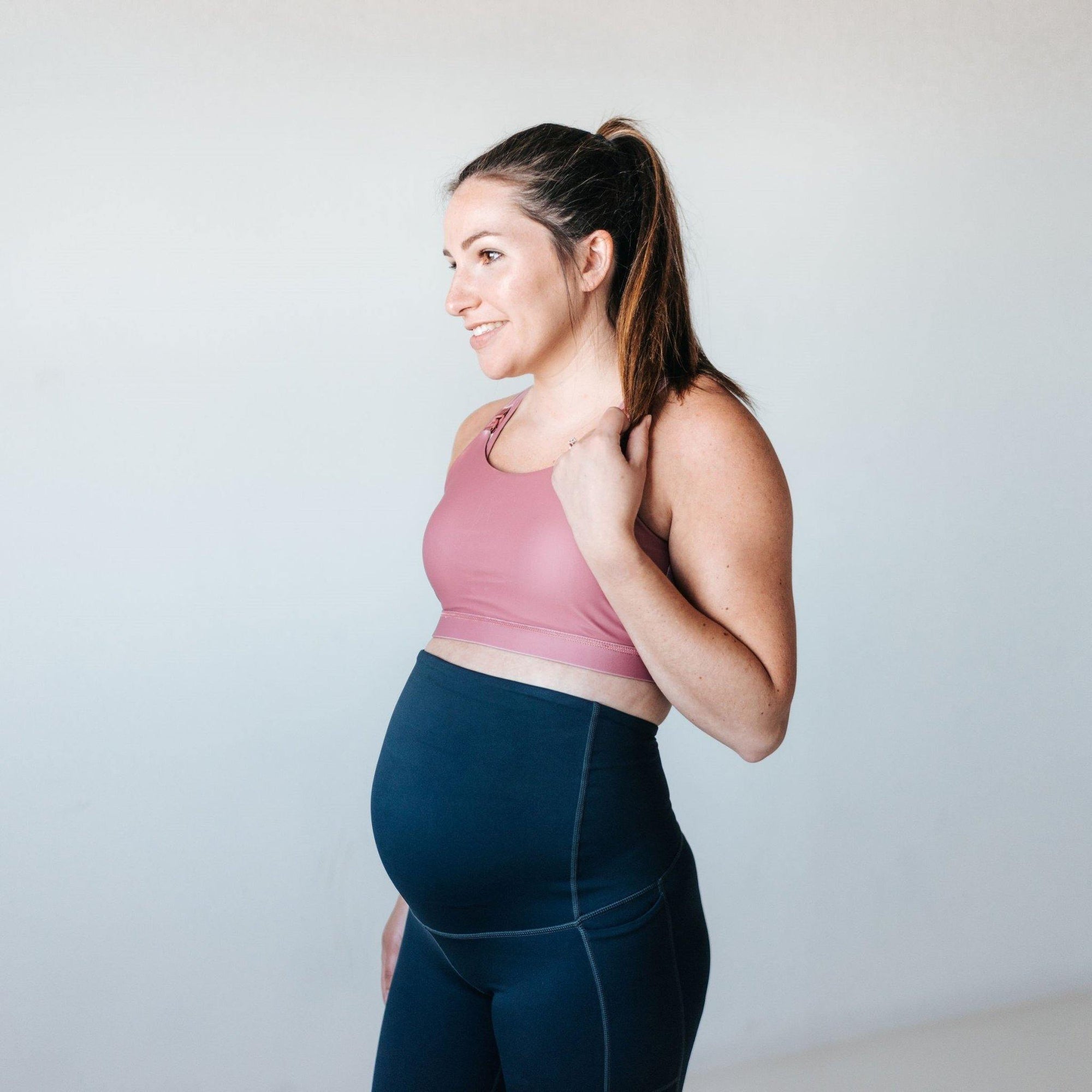 Mamacita Maternity Capris Navy Senita Athletics