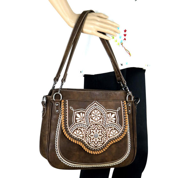 Montana West Aztec Collection Concealed Carry Tote/Crossbody – Just ...