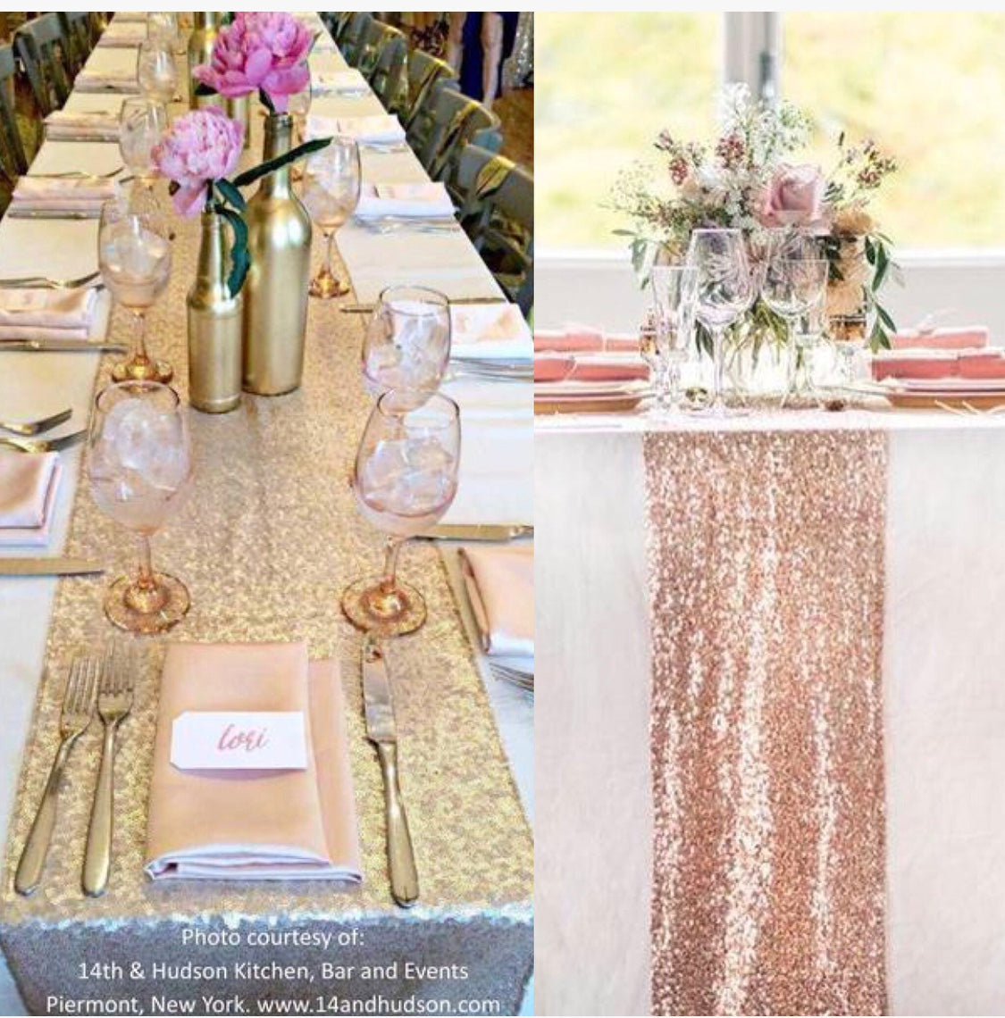 Gorgeous Sequin Table Runner