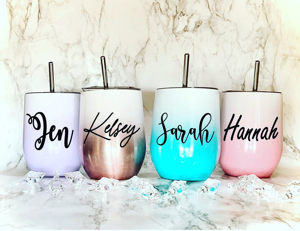 Custom Glitter Tumbler – K and N Designs