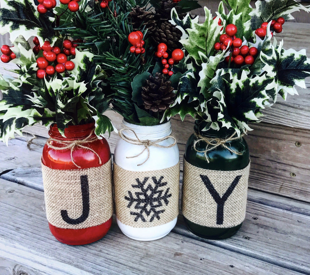 Simple How To Decorate Mason Jars For Christmas Gifts for Simple Design
