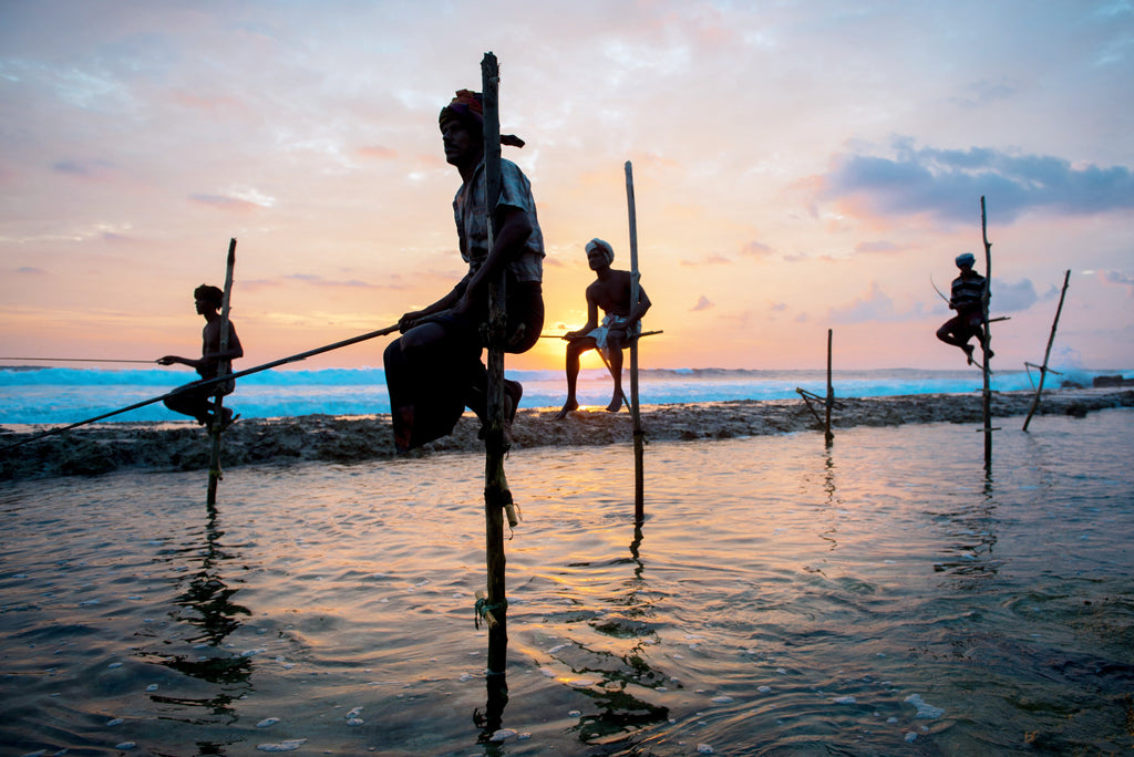 Fishermen in Sri Lanka