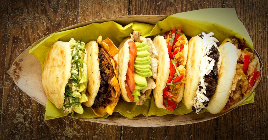 17 rellenos diferentes de arepas