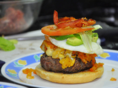 Arepa hamburguesa