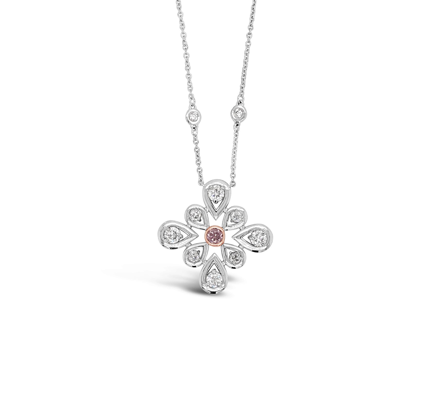 argyle diamond pendant