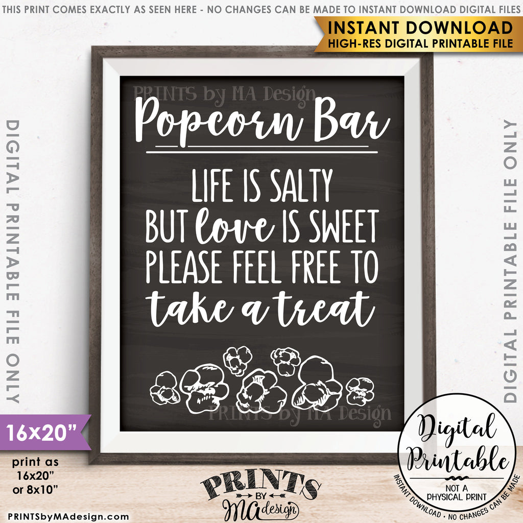 popcorn-bar-sign-popcorn-wedding-sign-chalkboard-style-8x10-16x20-i
