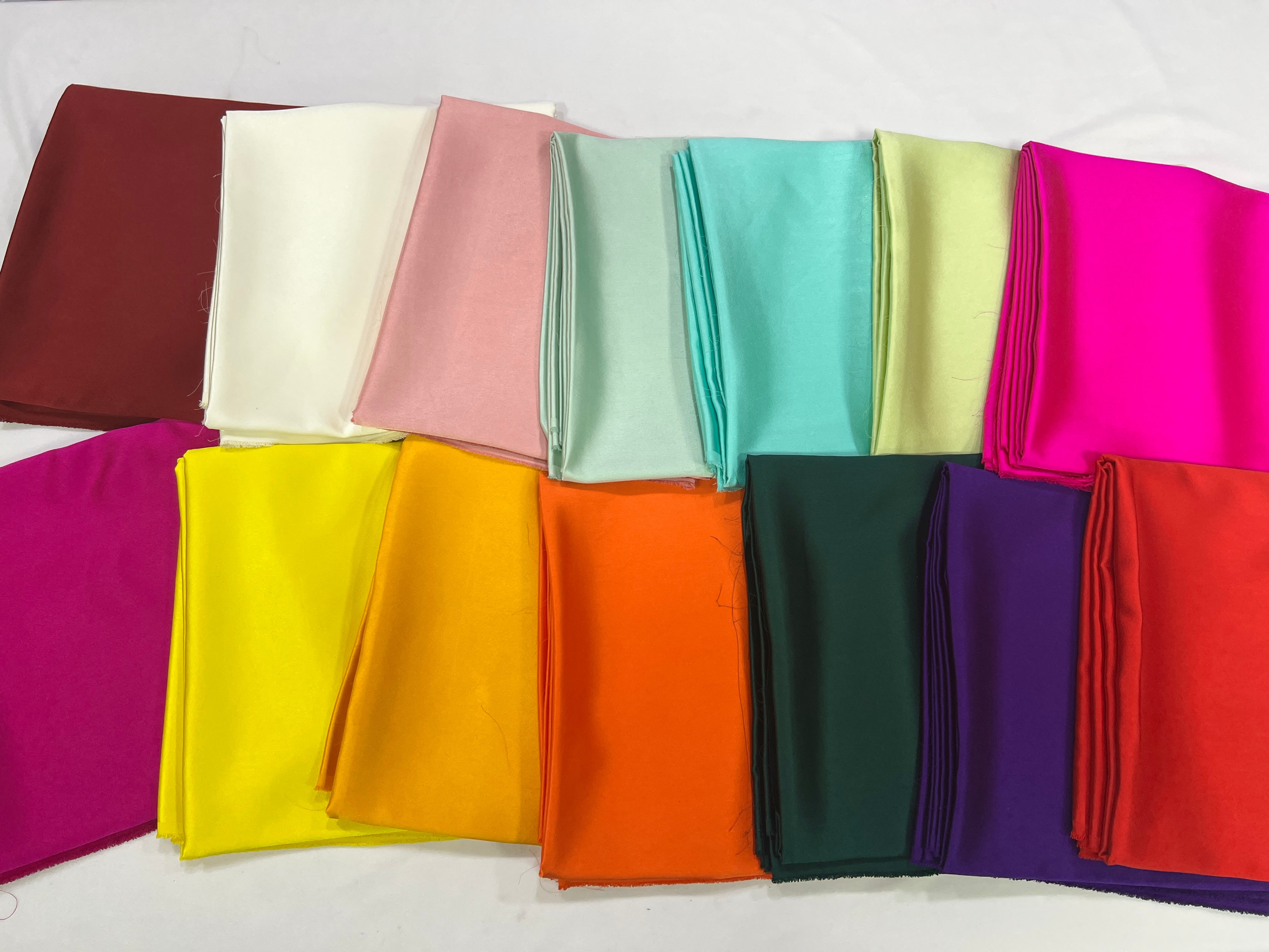 Silk Satin Fabric: 100% Silk Fabrics from Italy, SKU 00056125 at $69 — Buy  Silk Fabrics Online
