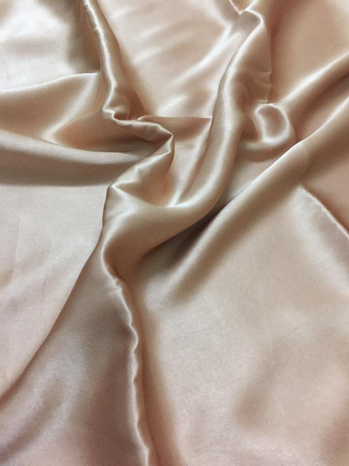 silky translucent fabric