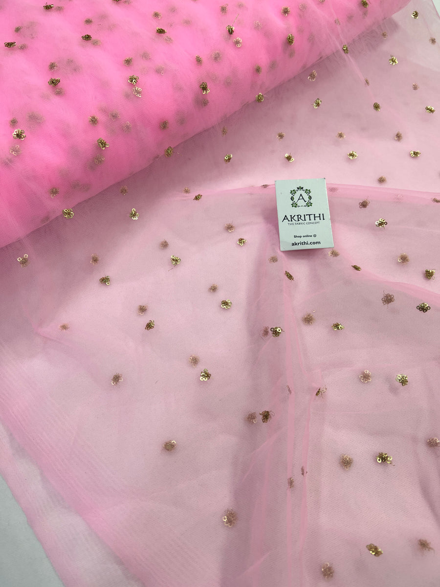 Buy embroidery fabric | Embroidered designer fabrics online – Akrithi