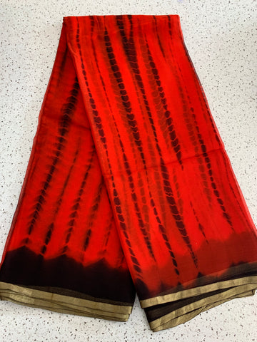 Tie Dye Sarees Online | Buy Tie & Die Sarees For Women India – Aachho