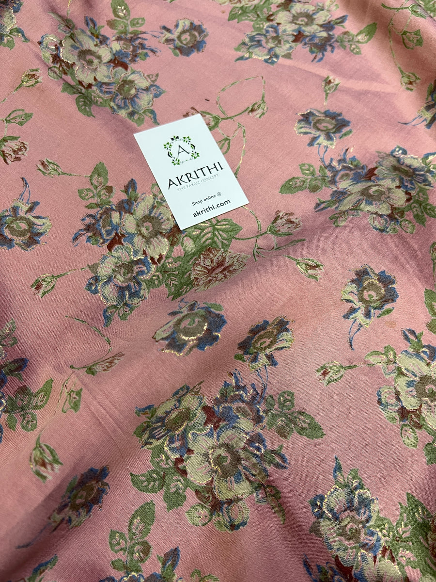 Buy printed silk fabric. – Akrithi