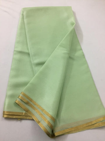 plain silk chiffon fabric