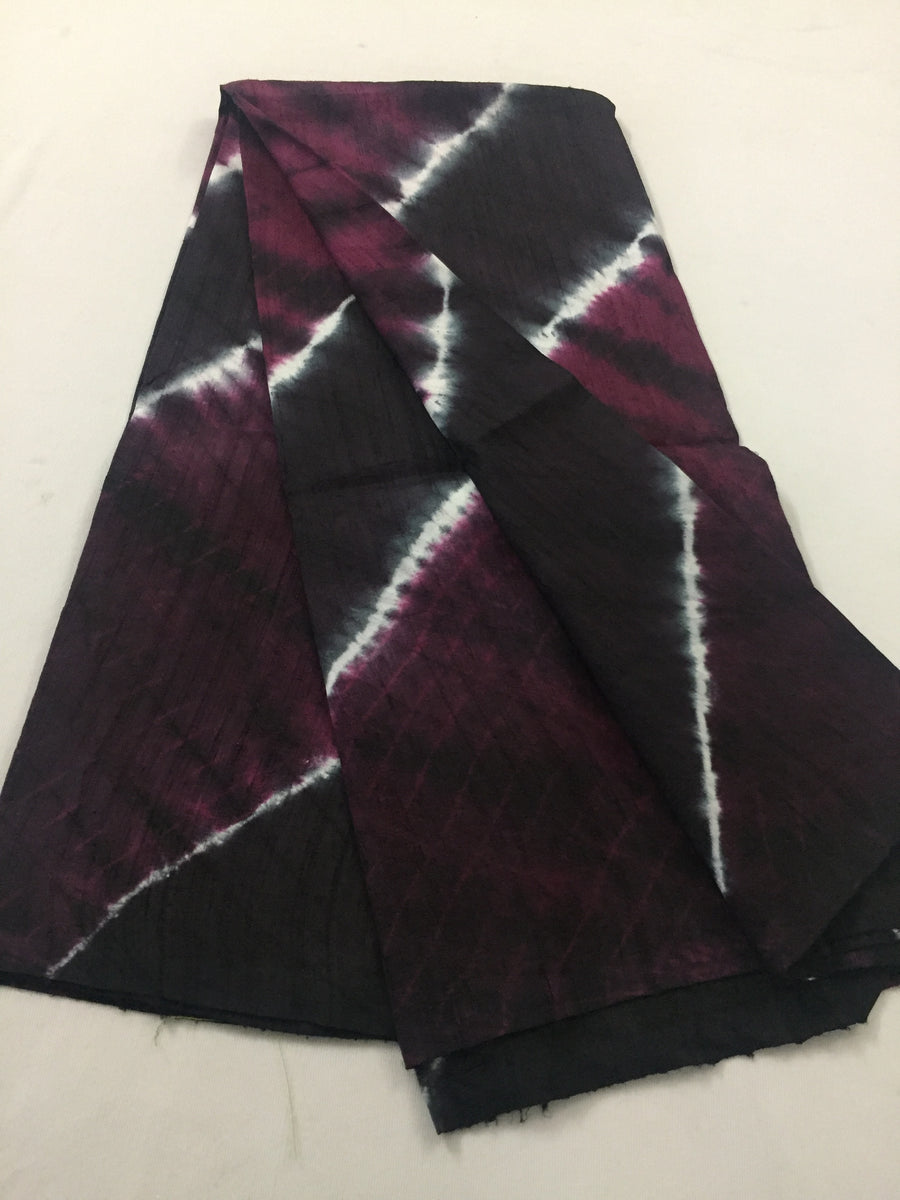 Shibori pure raw silk kurta fabric – Akrithi