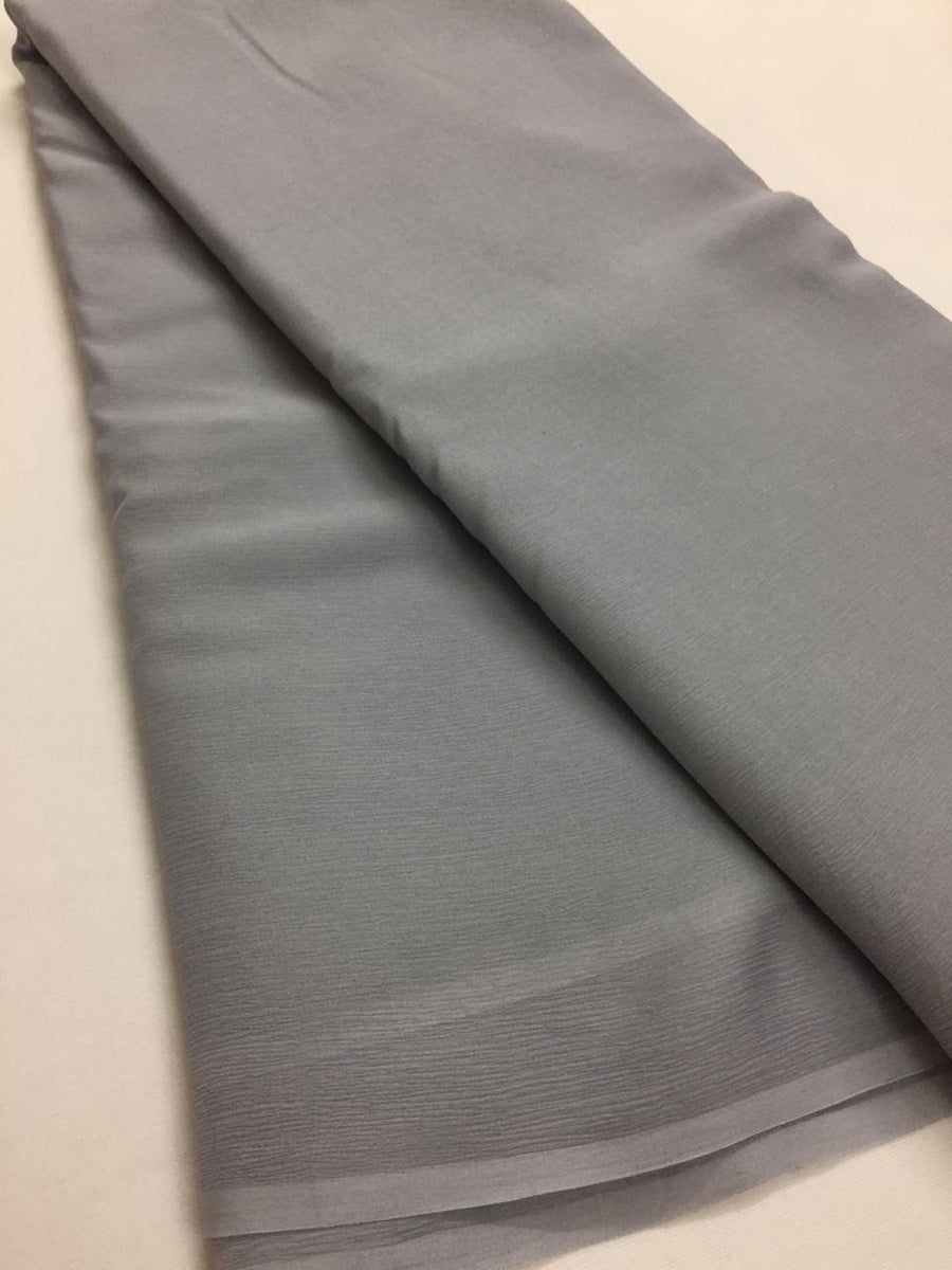 platinum chiffon fabric