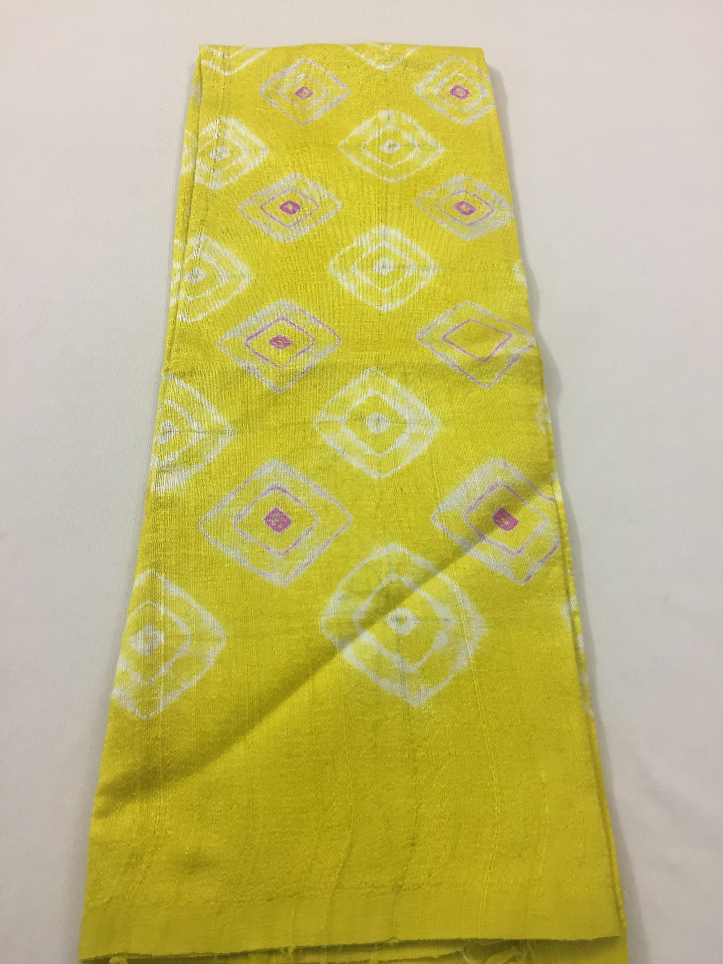 Bandhani pure raw silk fabric – Akrithi