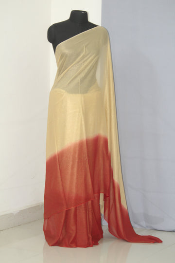 Golden Saree - ANJU SHANKAR LABEL