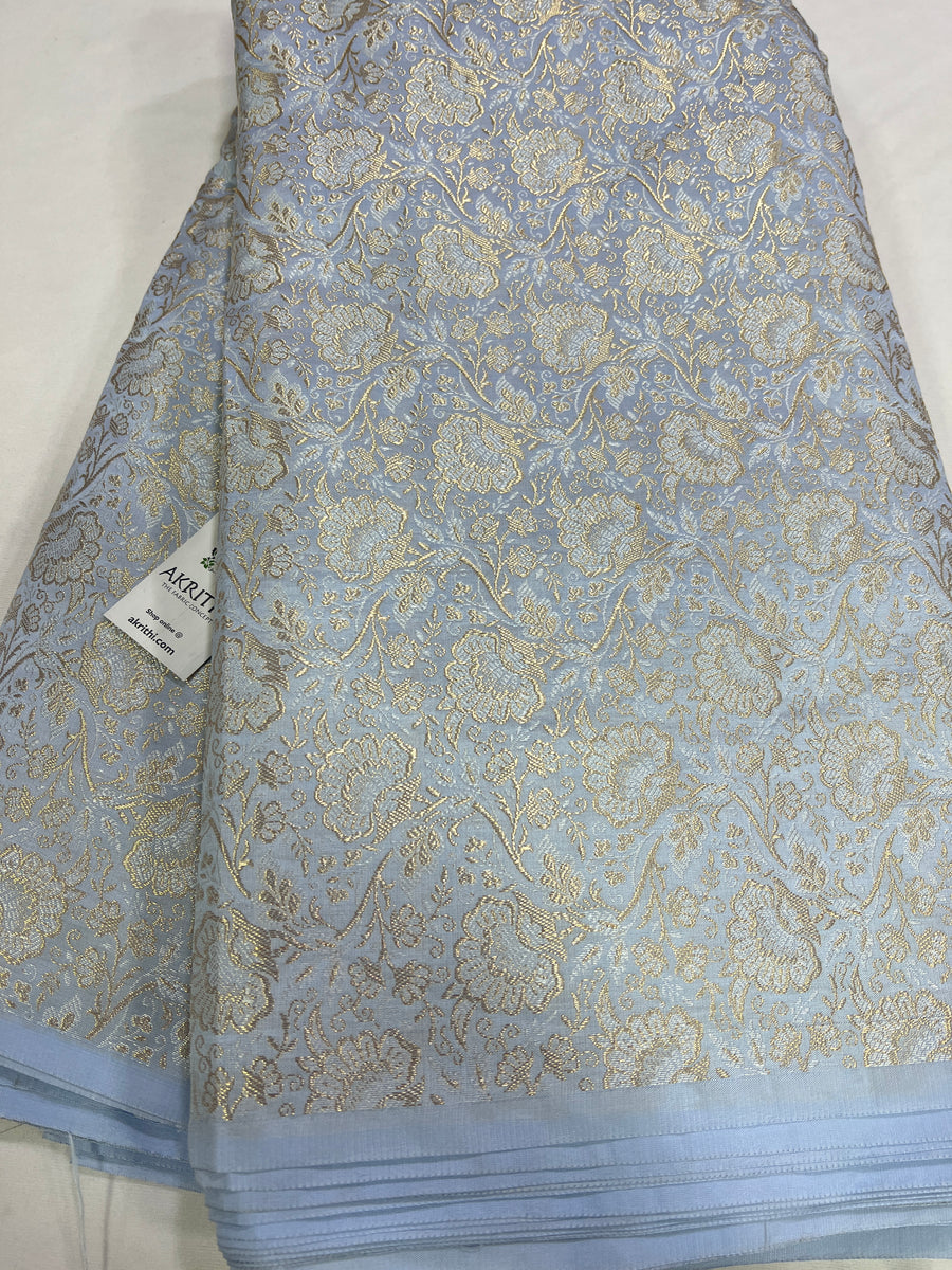 Buy Banarasi fabric online : Soft Banarasi brocade fabrics, Banarasi K ...