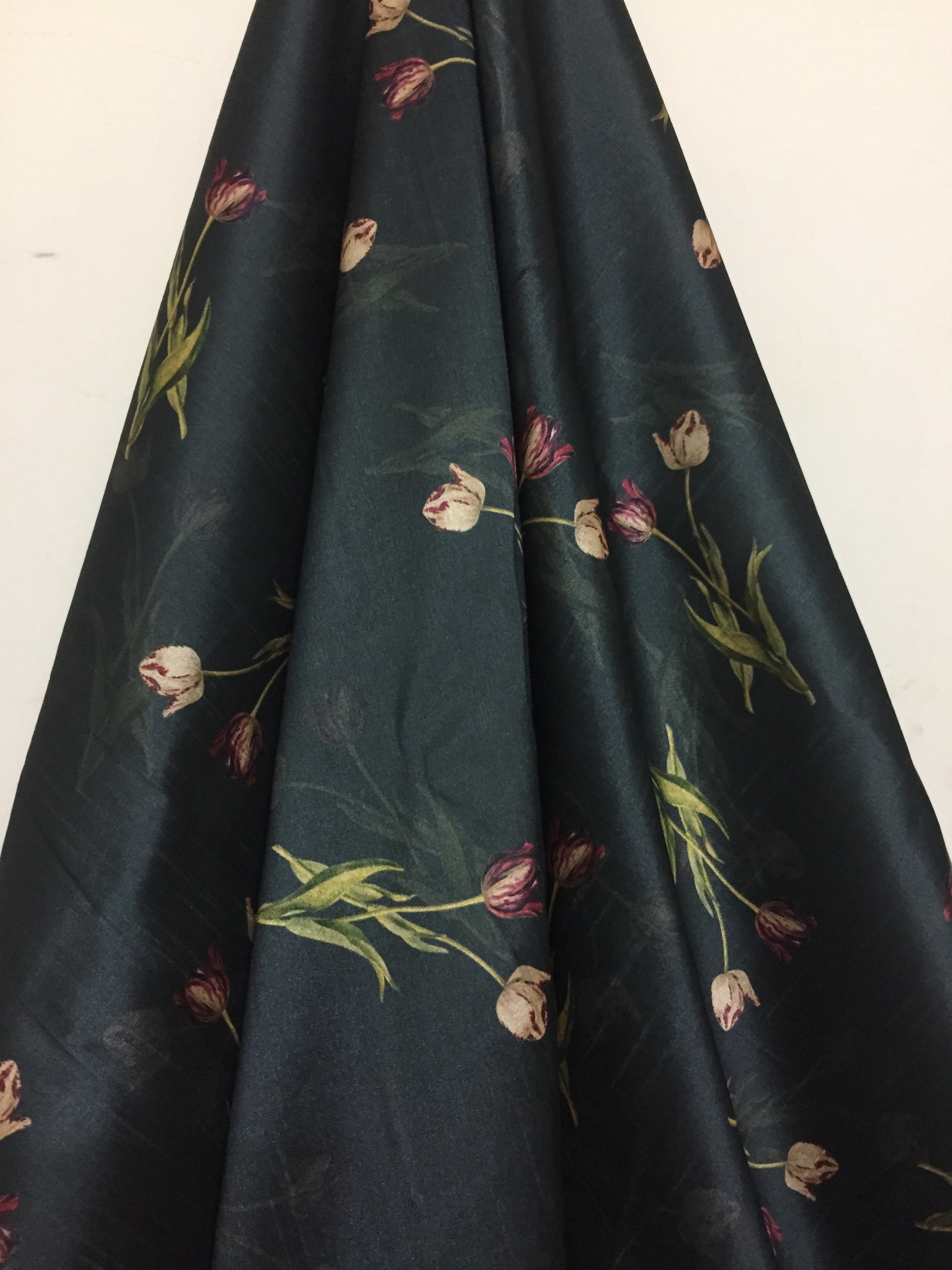 Printed silk fabric – Akrithi