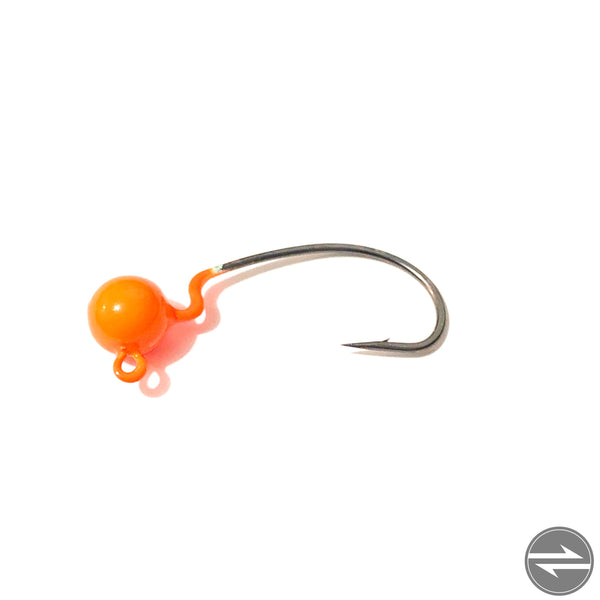 Wūzéi Squid Jig - Glow Red Prawn 3.5