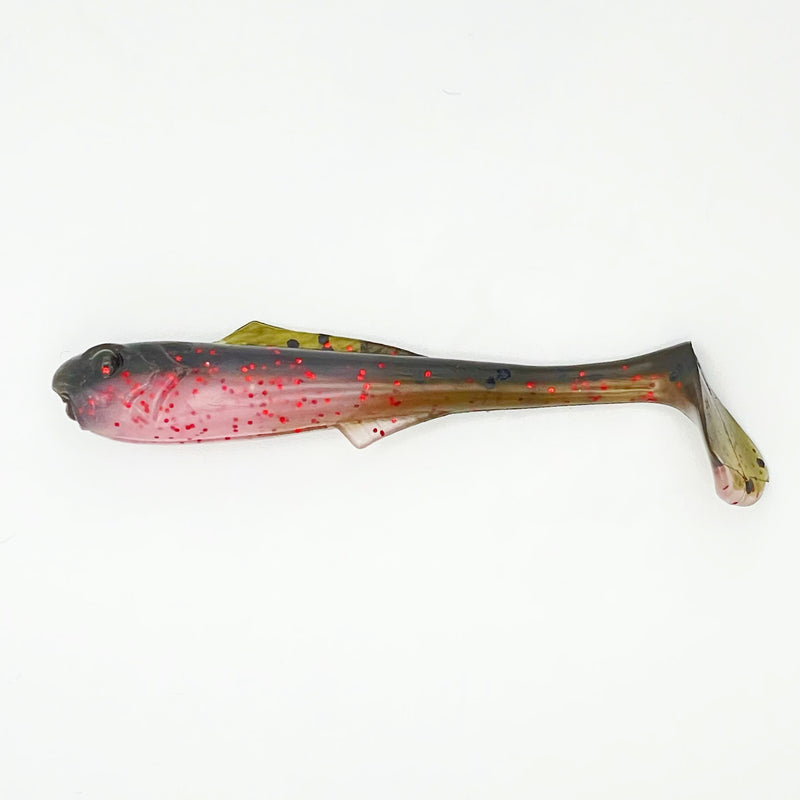 Wūzéi Squid Jig - Glow Red Prawn 3.5