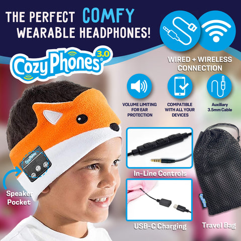 CozyPhones 3.0 Fox