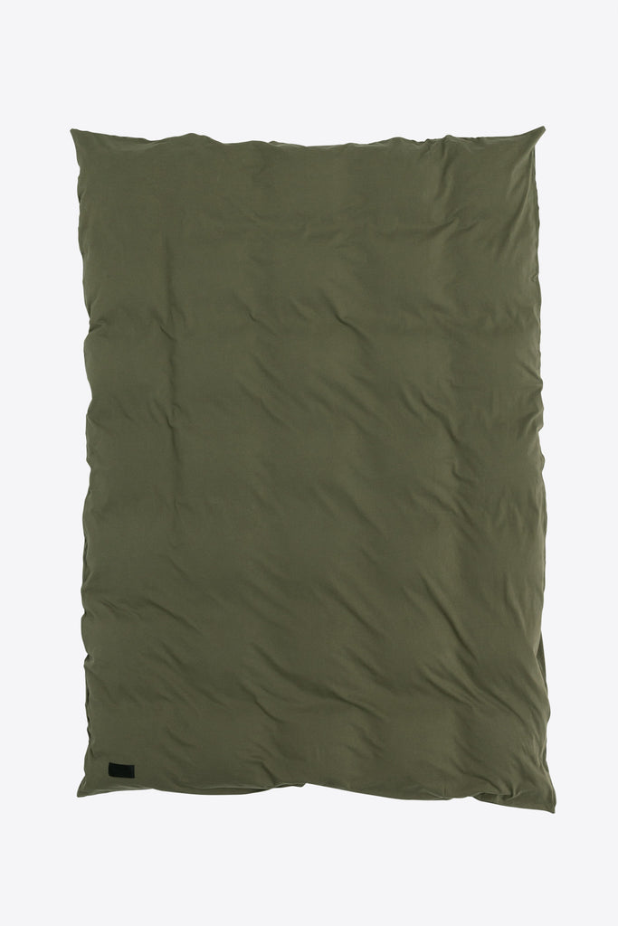 Nude Duvet Cover Double Jersey Washed Army Green Magniberg