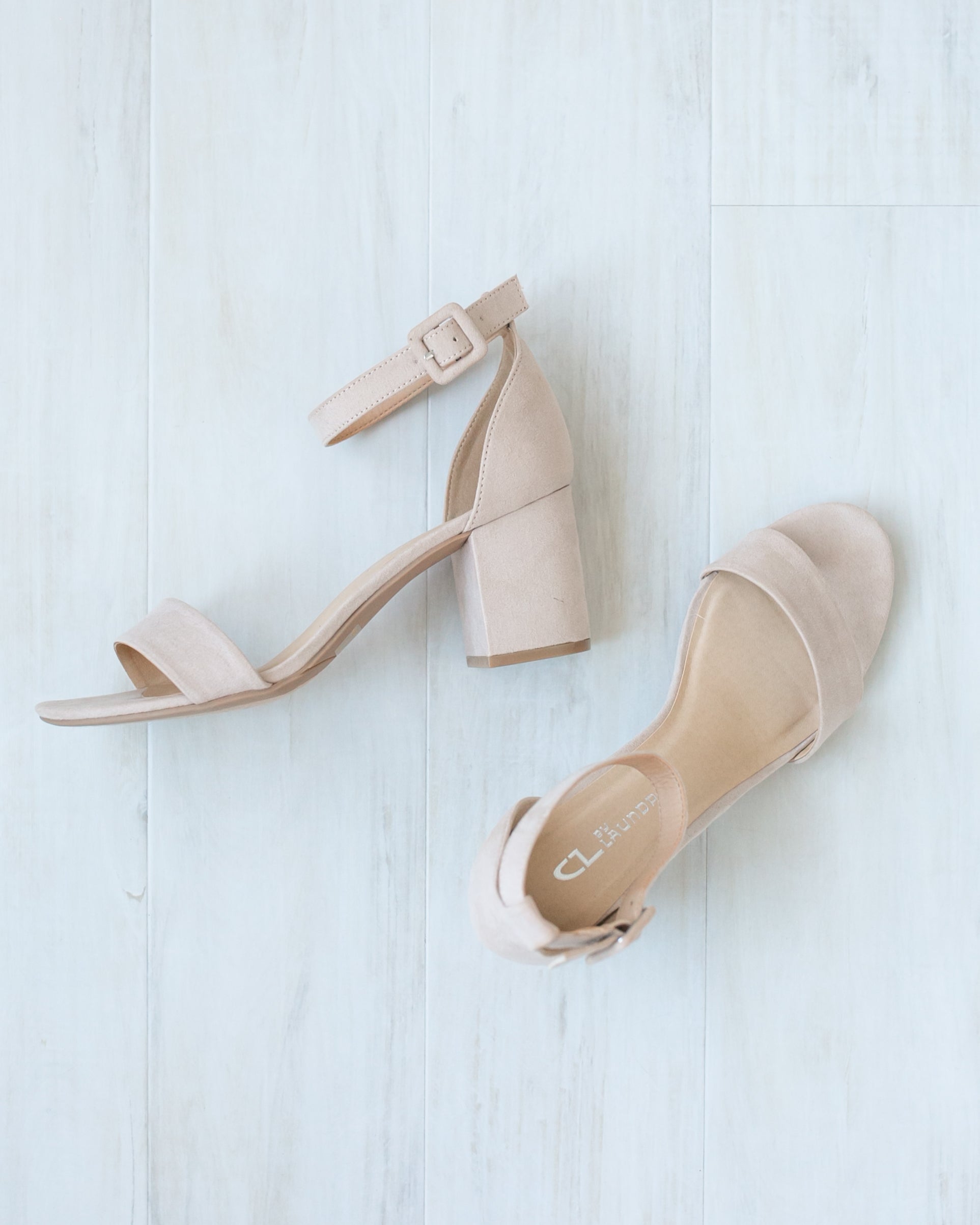 Chinese Laundry Jody Block Heel - Nude 