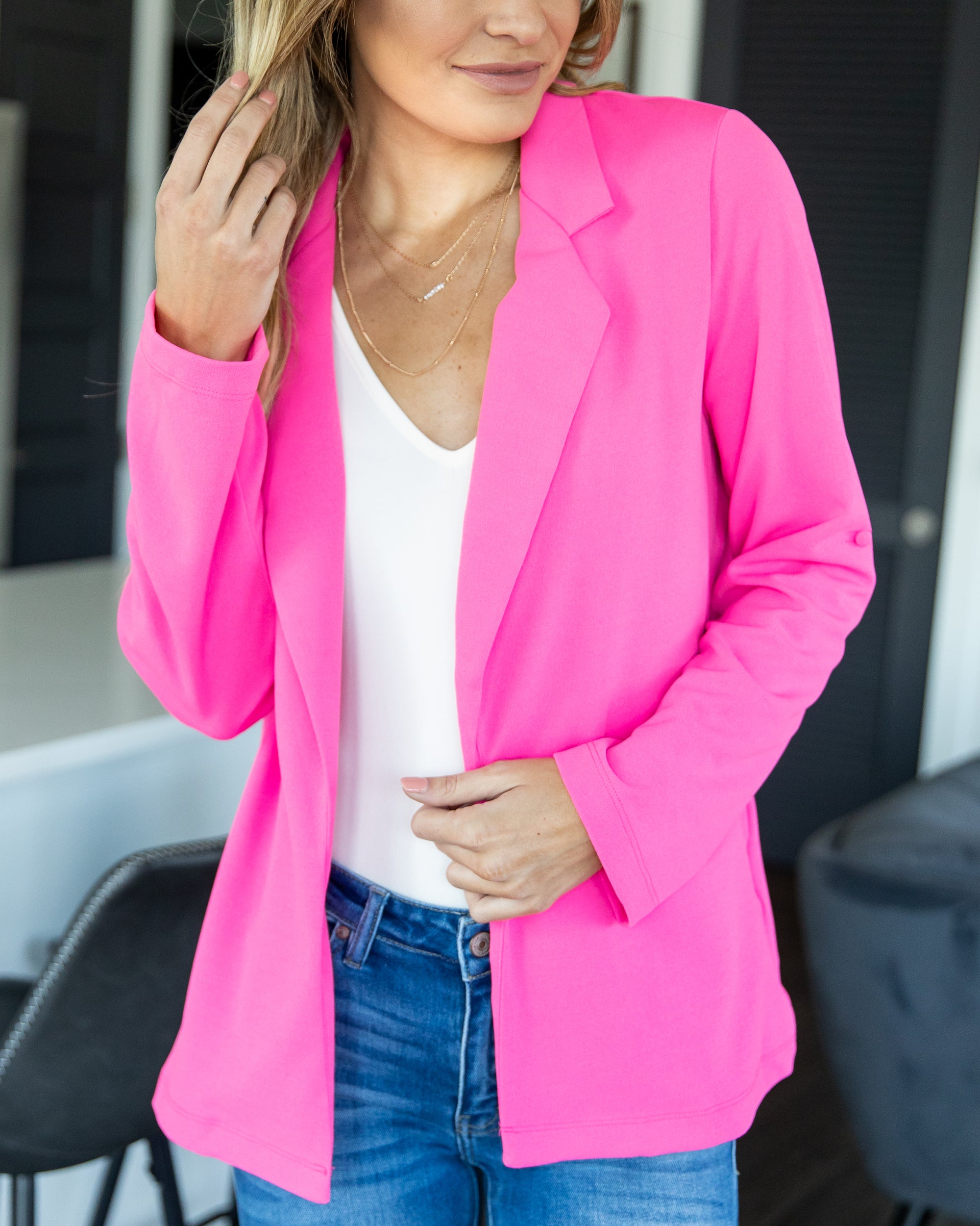 girl boss blazer