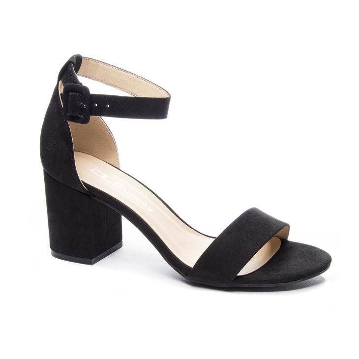 Chinese Laundry Jody Block Heel - Black 