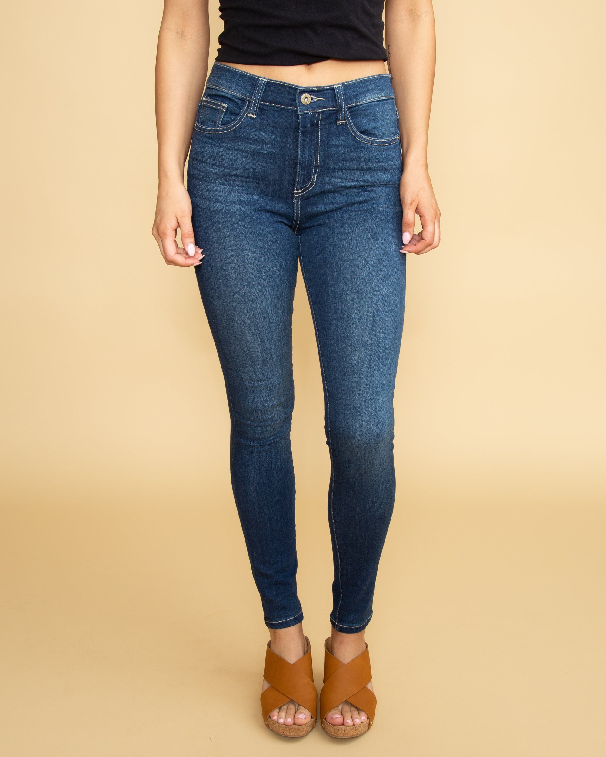 medium wash jeans