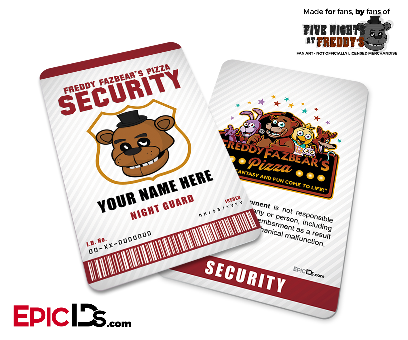 fnaf security badge