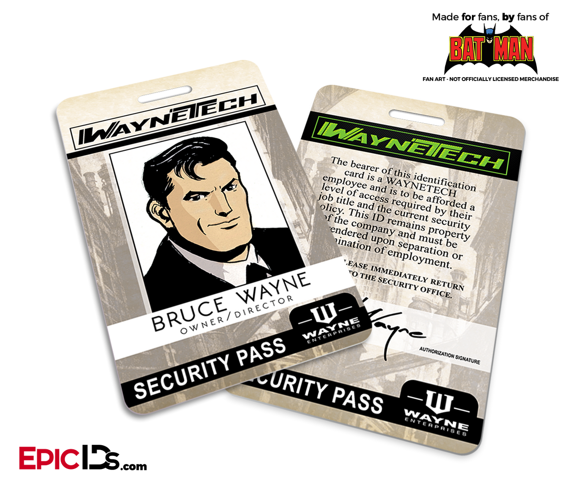 Gotham Inspired Harvey Dent Campaign Badge - Epic IDs