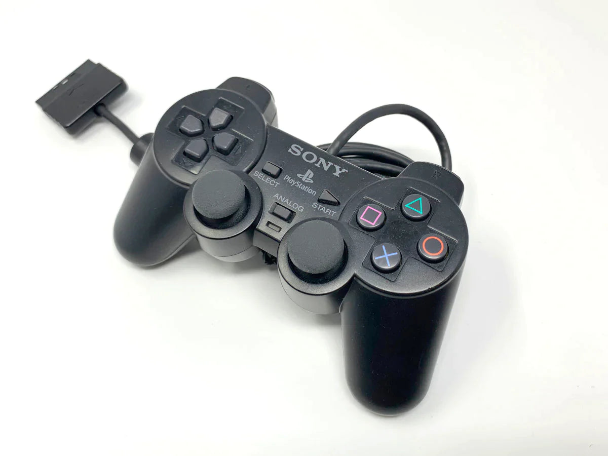 Original Sony Playstation 2 Silver PS2 Dualshock 2 Controller