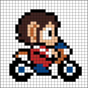 Alex kidd motorbike motorcycle