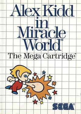 Alex Kidd in miracle world cover art