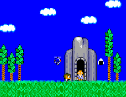 Alex Kidd in miracle world gameplay