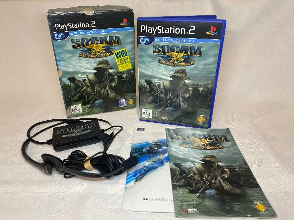 PSP Games Boxed , SOCOM US Navy SEALs Fireteam Bravo transparent