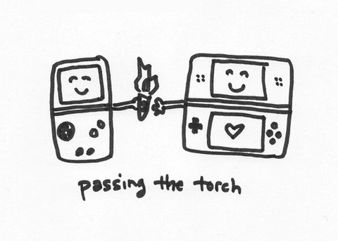 Passing the torch video games