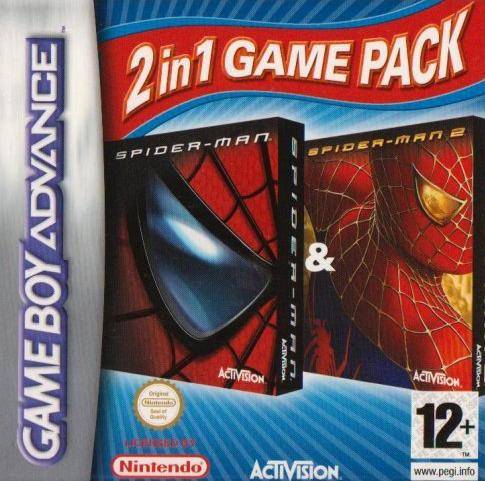 Game | Nintendo Gameboy Advance GBA | Spiderman & Spiderman 2