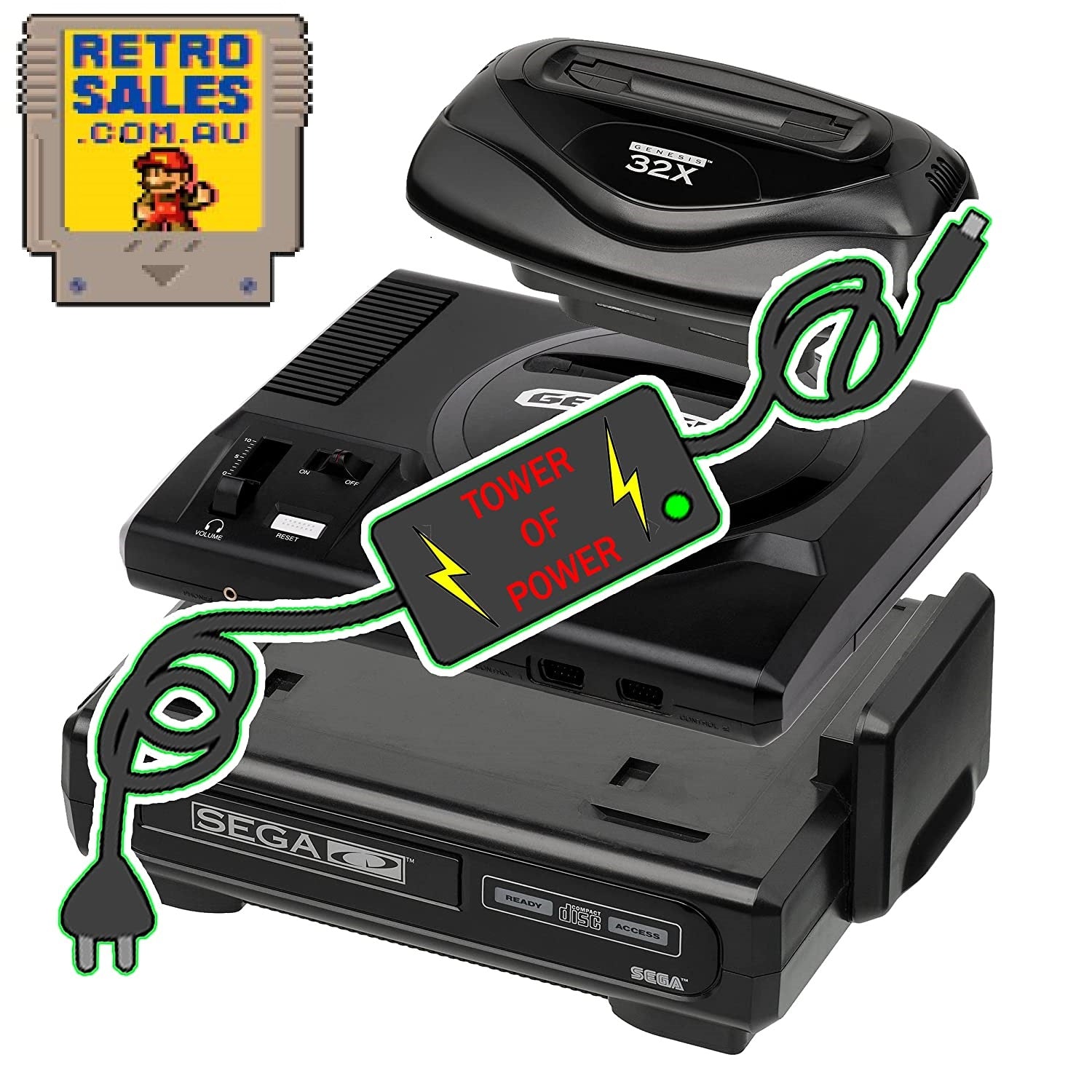 Parts | Service Repair | SEGA CD Mega CD Region Free BIOS ROM EPROM